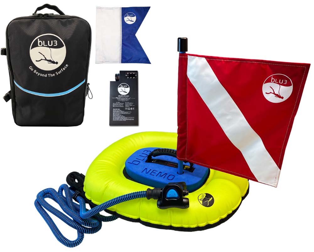 Nemo Blu3 Tauchkompressor mit Boot