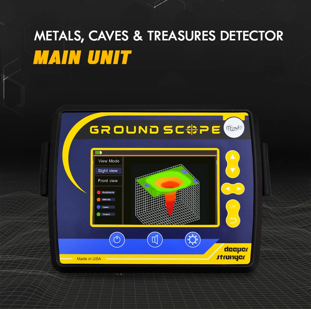 Ground Scope 3D-Bodenscanner Metalldetektor