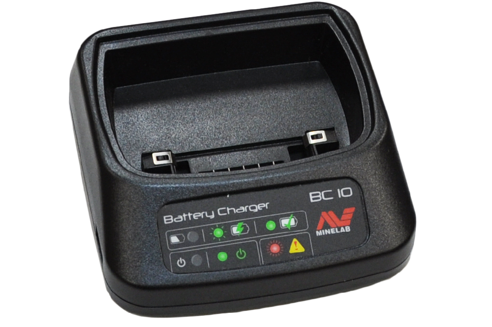 BC10 Ladegerät für Minelab CTX 3030 und GPZ 7000