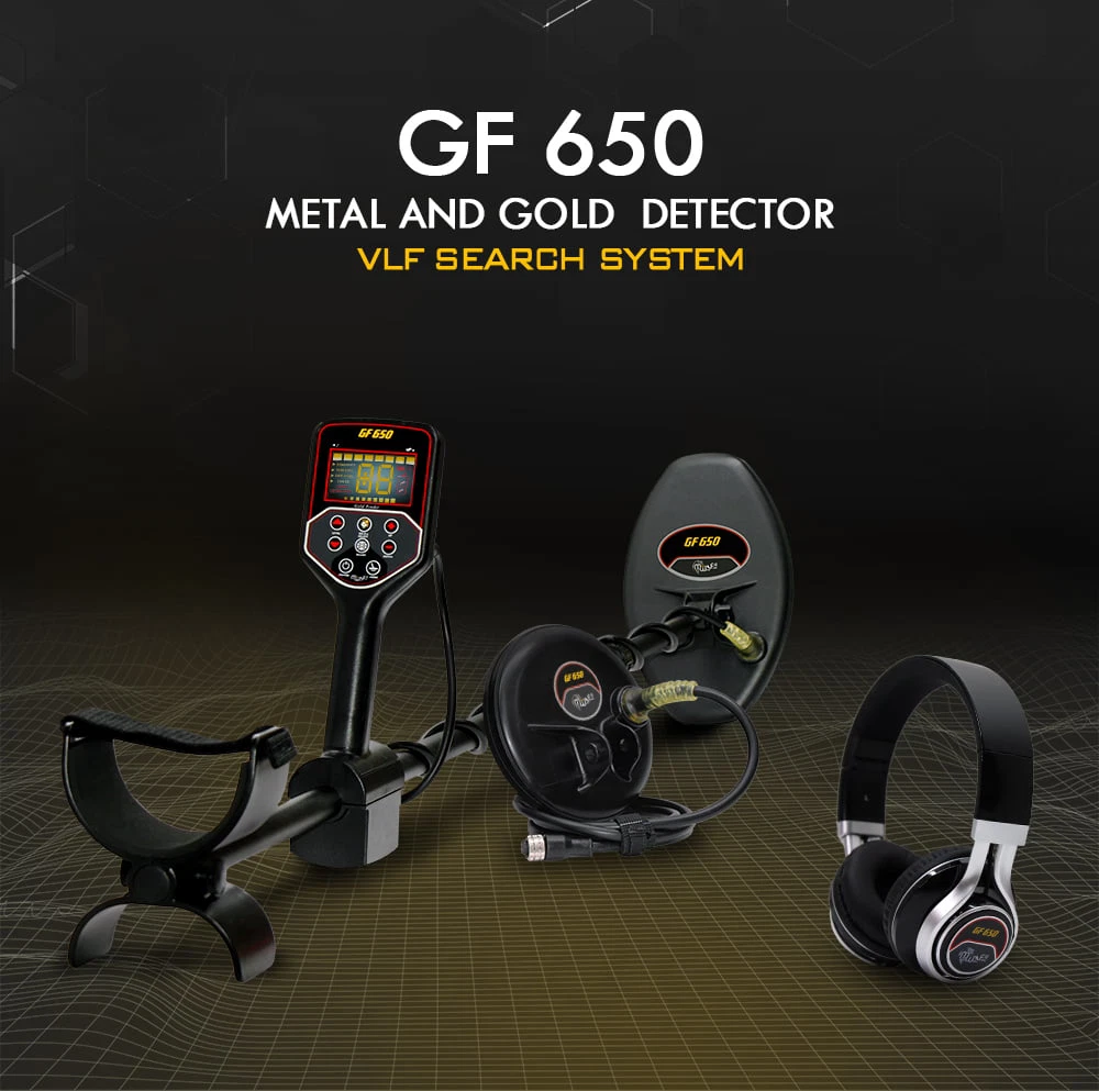 GF 650 Gold- und Metalldetektor – Präzisionsgerät für die Goldsuche
