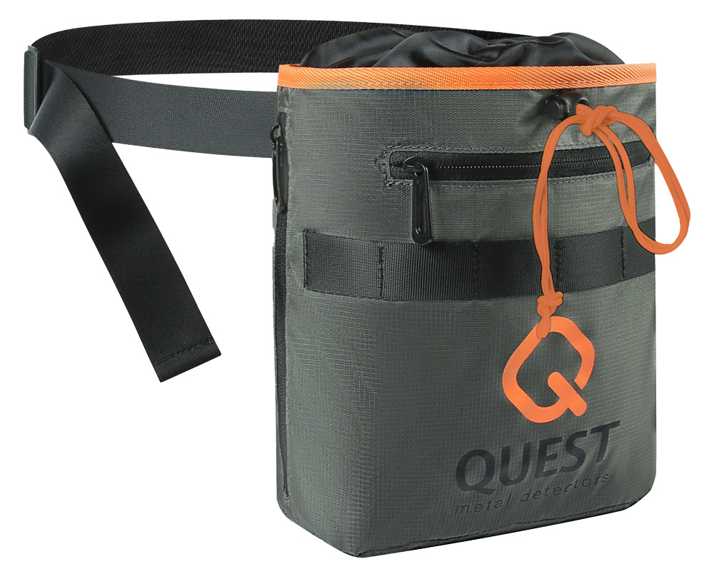 Quest Fundtasche grau