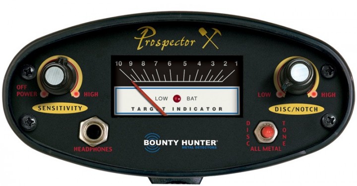 Rückläufer wie neu - Bounty Hunter Prospector Metalldetektor